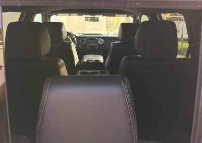 2012 Ford F350 6 door interior