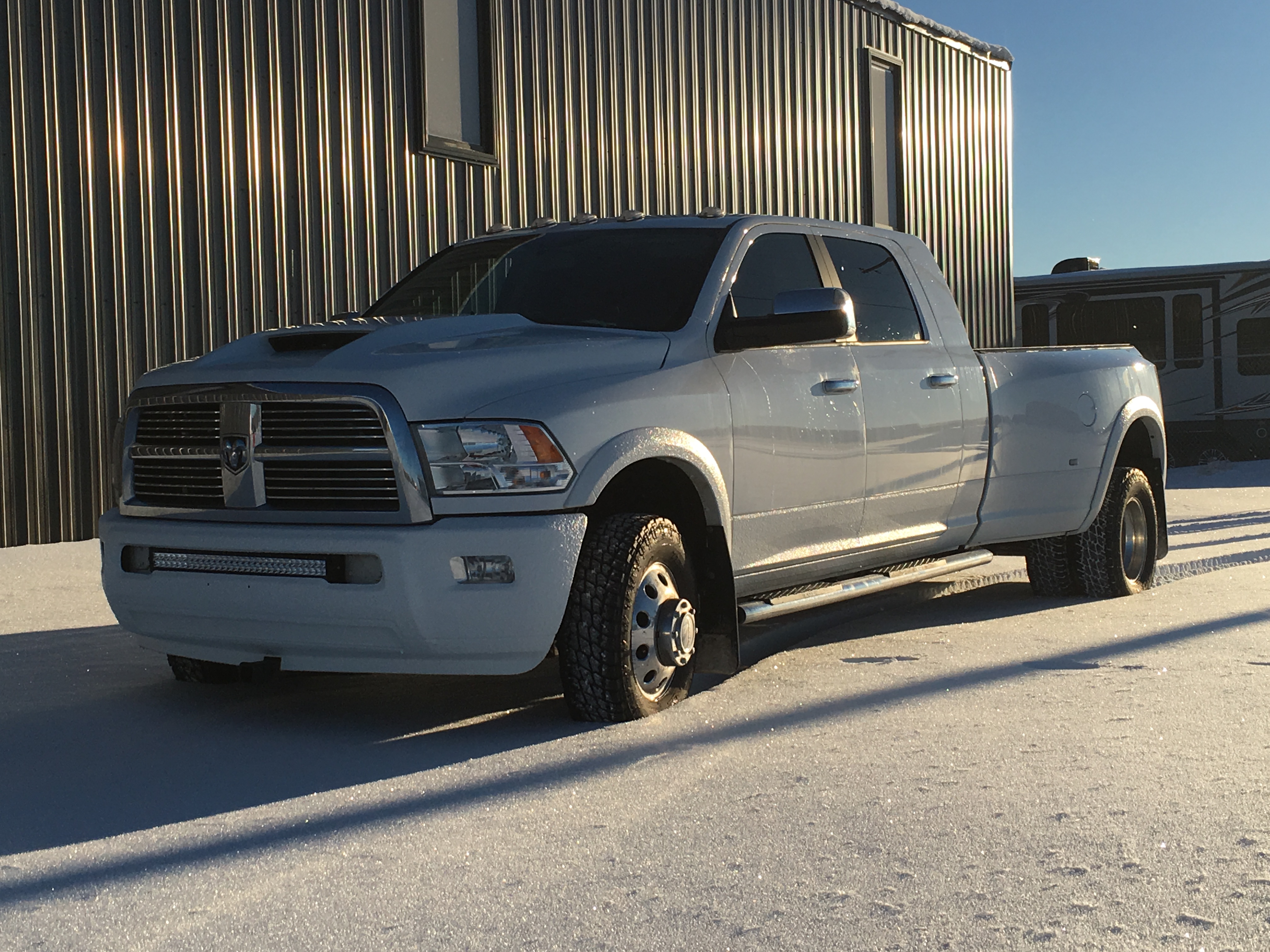 Dually Cab Ram 3500 Mega Bed Truck Conversion Conversions Longbed Stretch H...
